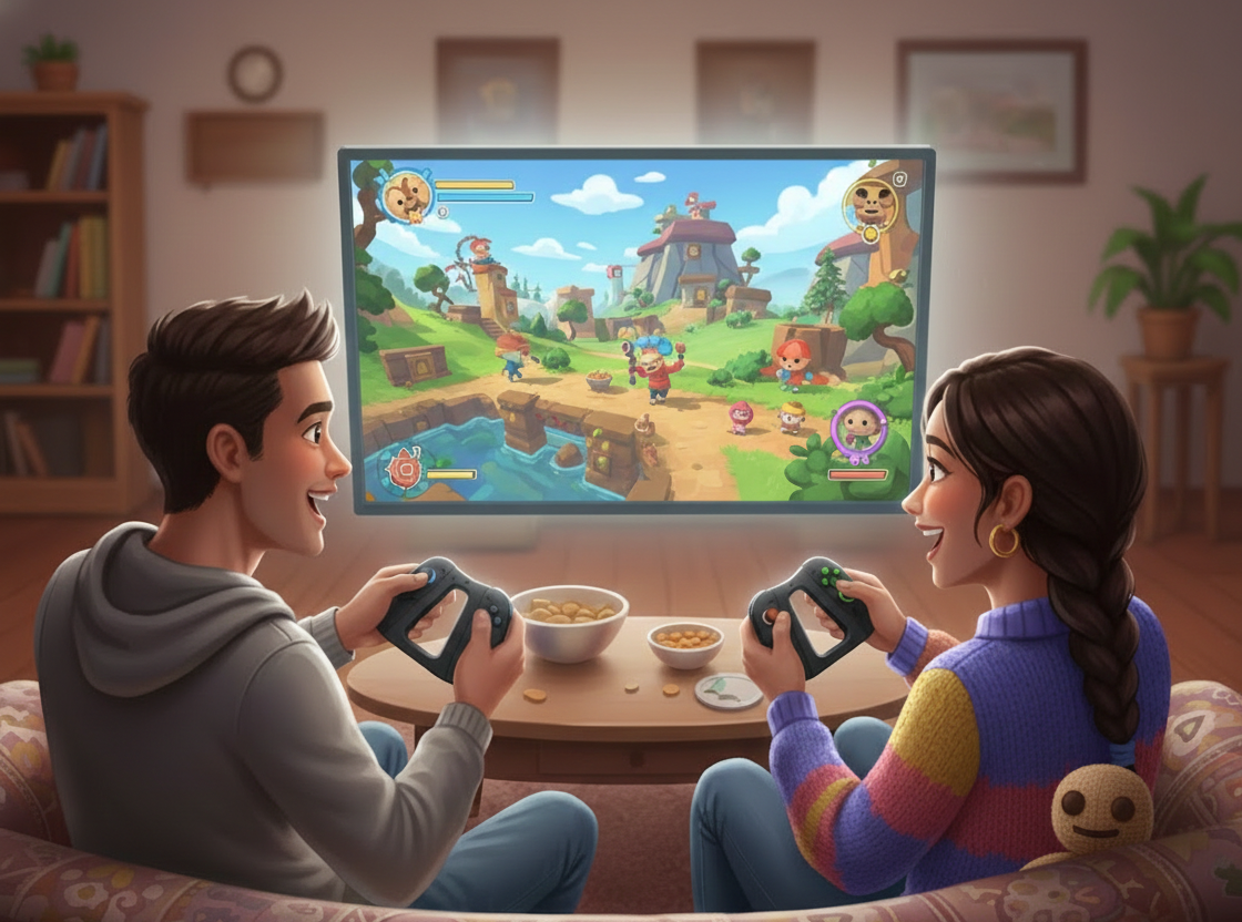 The Best Co-Op Games for Couples (and One That Might Test Your Relationship)