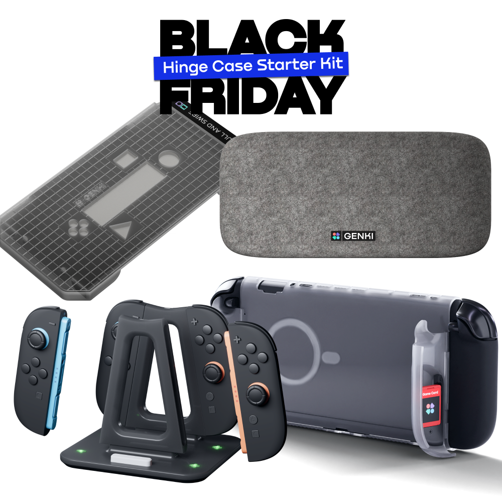 Genki Switch 2 Hinge Case Starter Kit