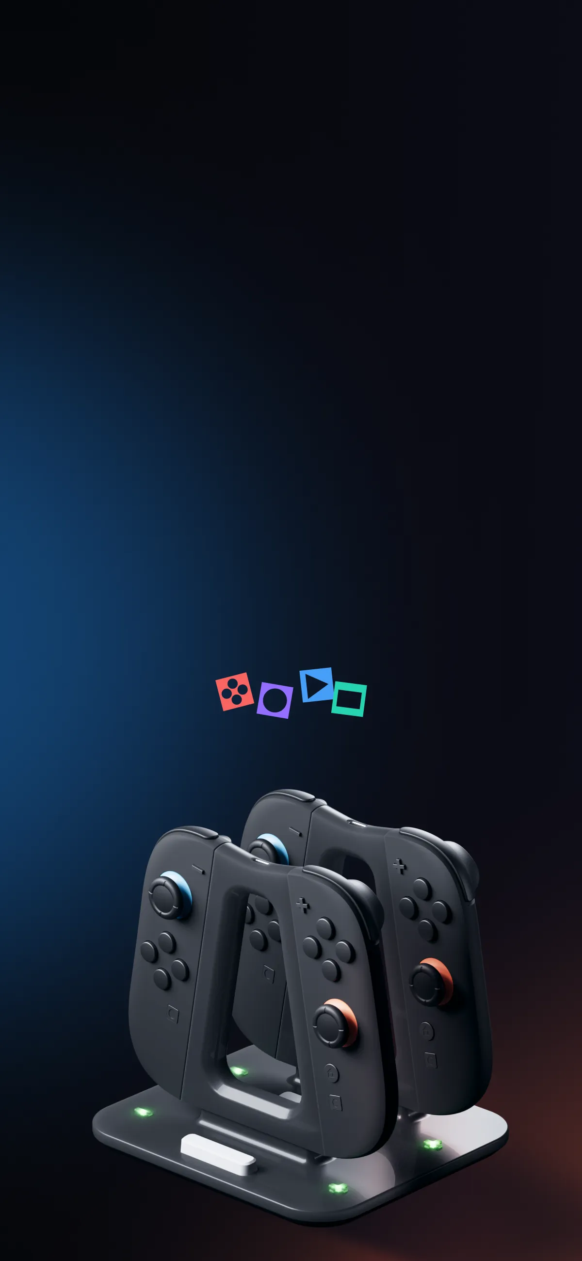 Dual Wield — Magnetic Joy-Con 2 Controller with Charging Base | Genki