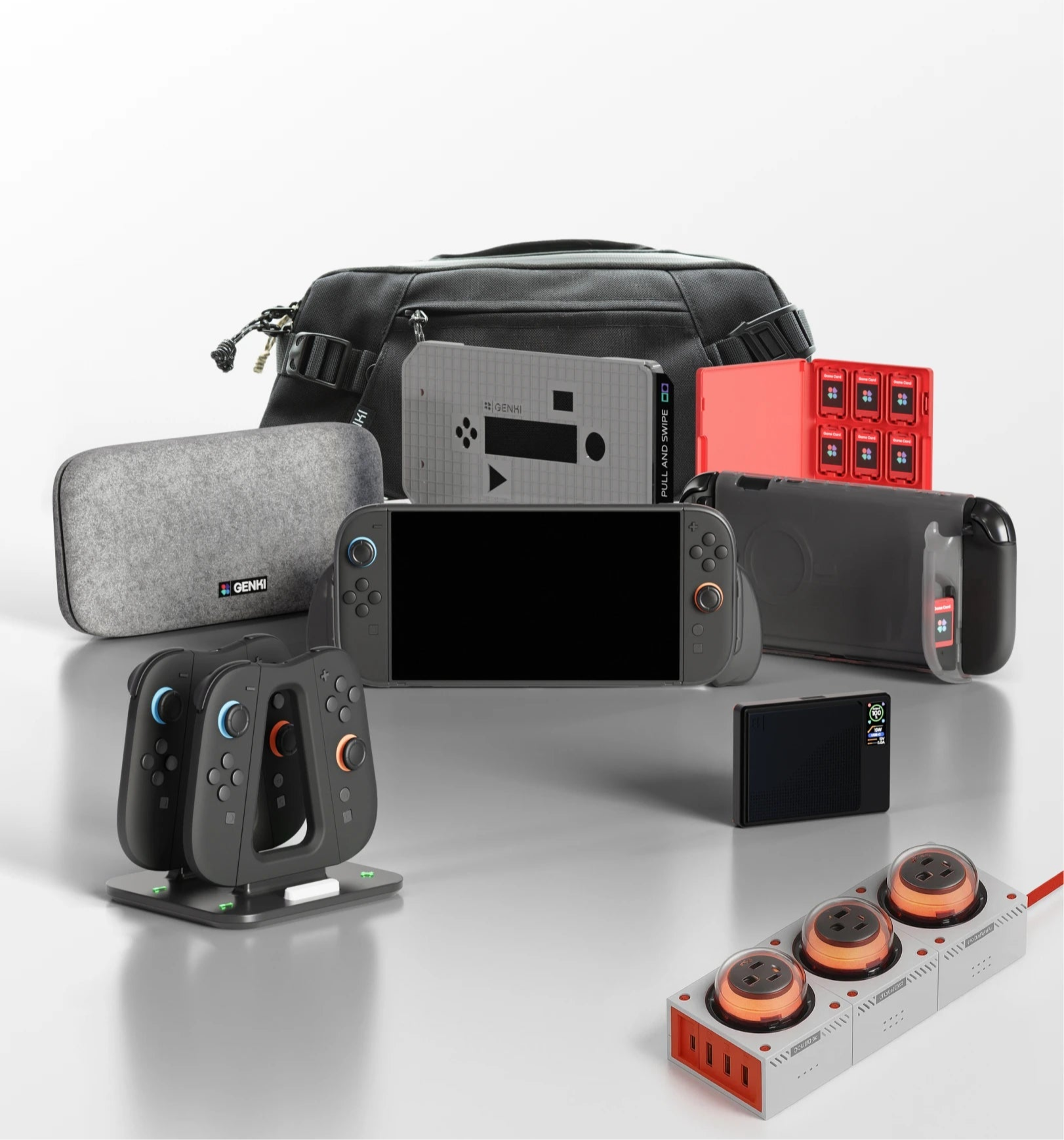 ニンテンドースイッチ・GENKI Dock ・キャリーケース等一式 ニンテンドースイッチ・GENKI Dock ・キャリーケース等一式