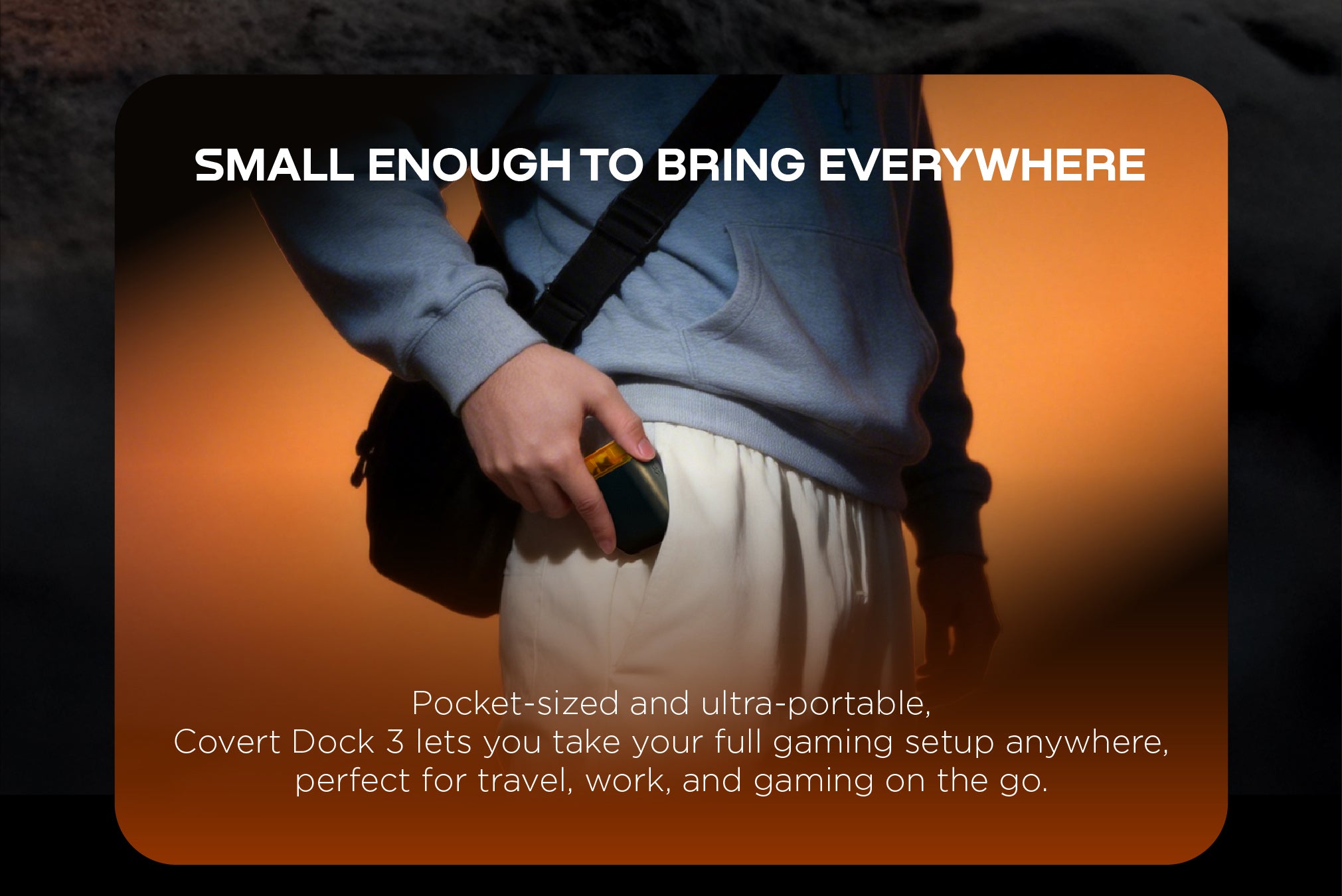 Covert Dock 3 — Portable 65W Nintendo Switch 2 Dock | Genki