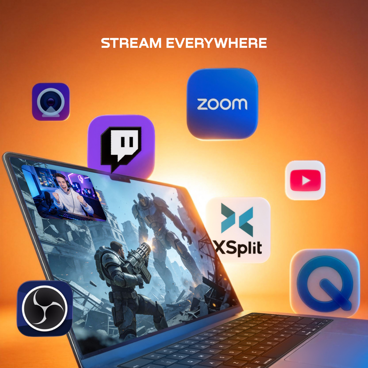ShadowCast 3 Pro — 4K60 Capture Card for Switch 2, PS5 | Genki
